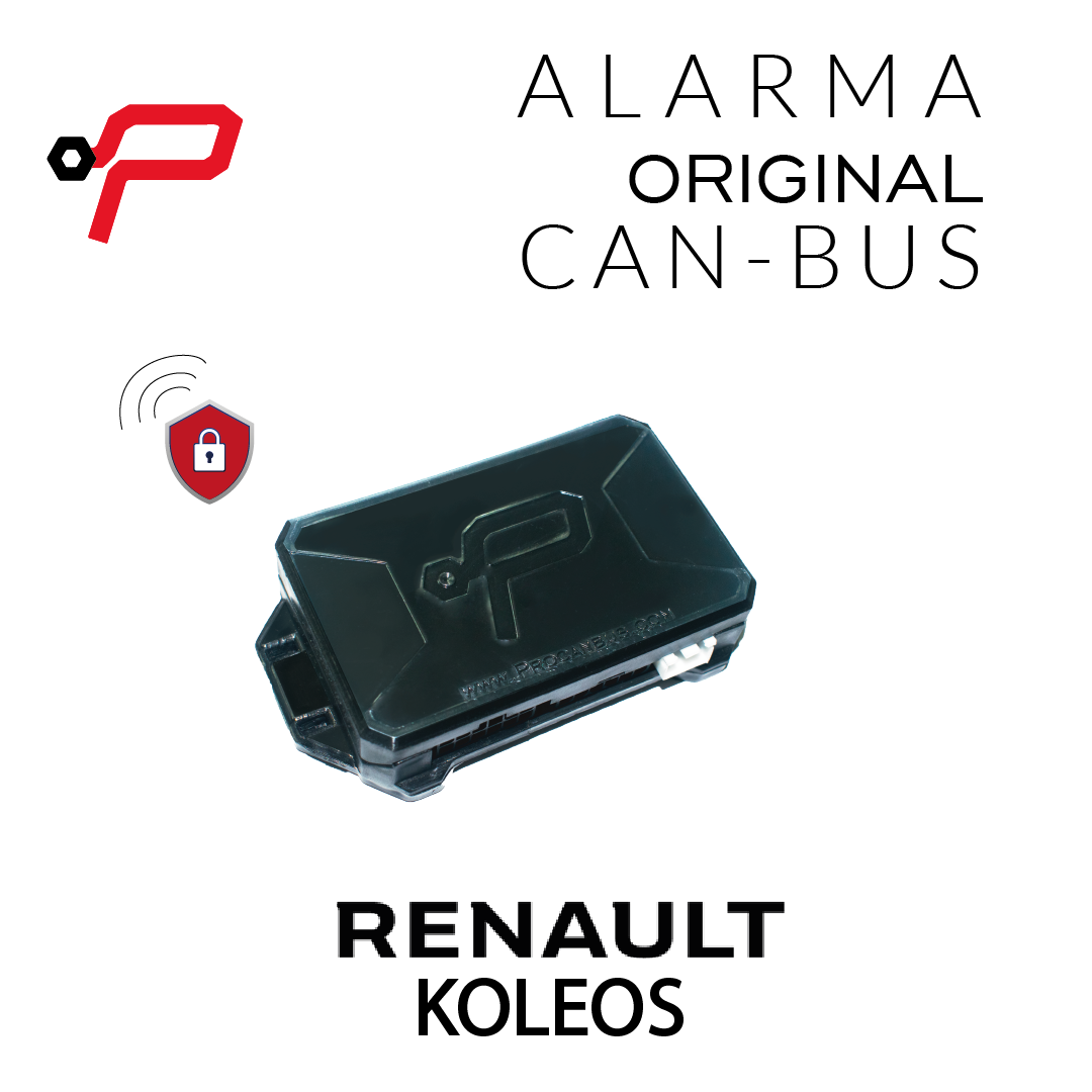 Alarma Canbus Renault Koleos 2020 en adelante