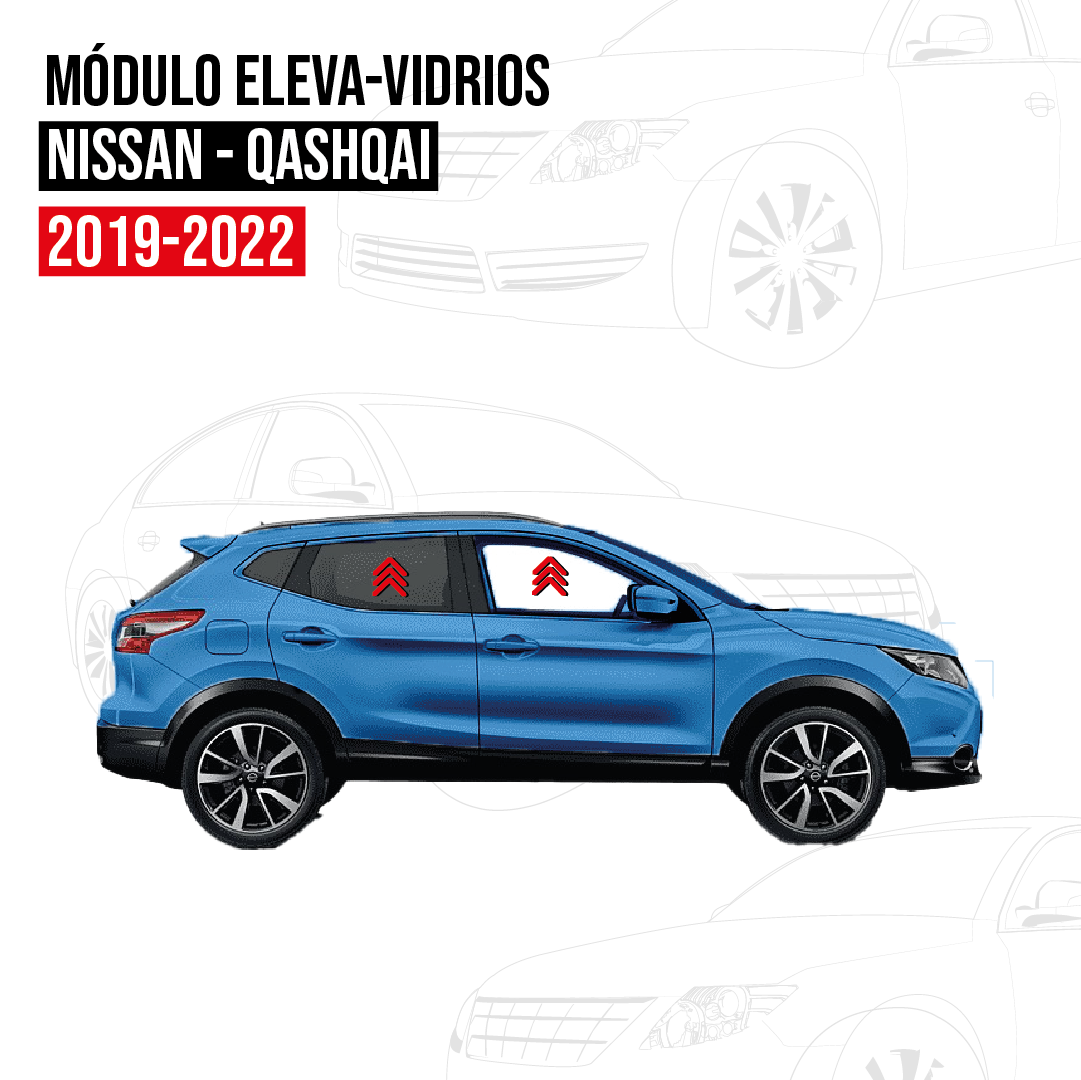 Modulo Elevavidrios Nissan Qashqai 2019 - 2022