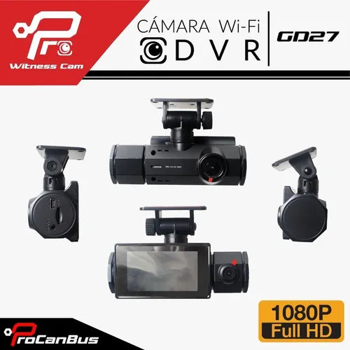 Camara DVR o dash cam para carros, distribuida por tus autopartes