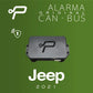 Alarma de seguridad para carros o vehículos con protocolo can bus esta dise;ada por tus auto partes para Jeep Wrangler con sistema de impacto y modulo eleva vidrios