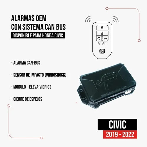 modulo can bus con sensor de impacto vibroshock modulo elevavidrios y cierre de espejos