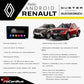 Radio con carcasa original android de pantalla para Renault duster oroch con android auto y apple car play en tus autopartes tenemos los mejores accesorios para carros y camioneta