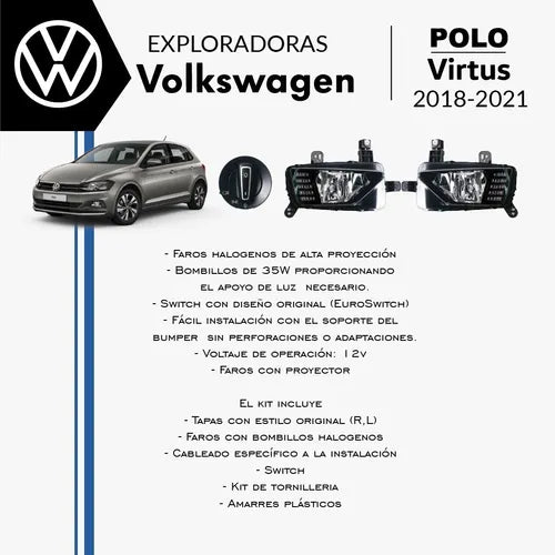 Exploradoras Volkswagen Polo Virtus 2018-2021