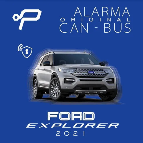 Alarma original can bus marca procanbus para ford explorer, maneja modulo elevavidrios sensor de choque y muchas funciones mas