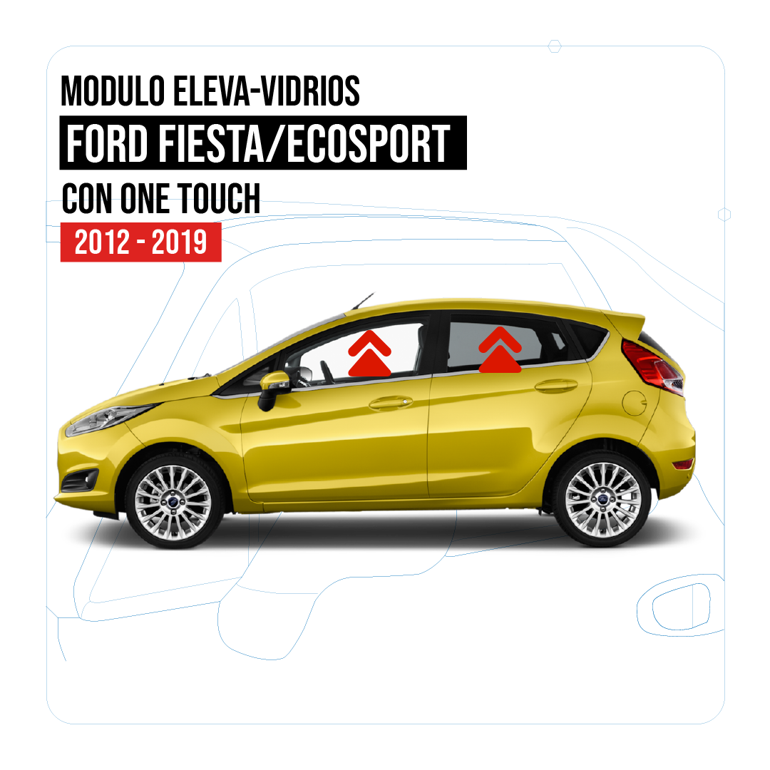 Modulo Elevavidrios Ford Fiesta y EcoSport