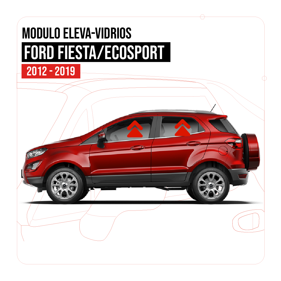 Modulo Elevavidrios Ford Fiesta y EcoSport