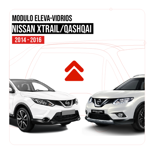 Modulo Elevavidrios Para Nissan Xtrail - Qashqai 2014 - 2016