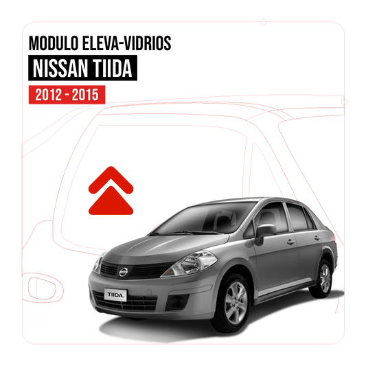 Modulo Eleva vidrios Nissan Tiida 2012 - 2015