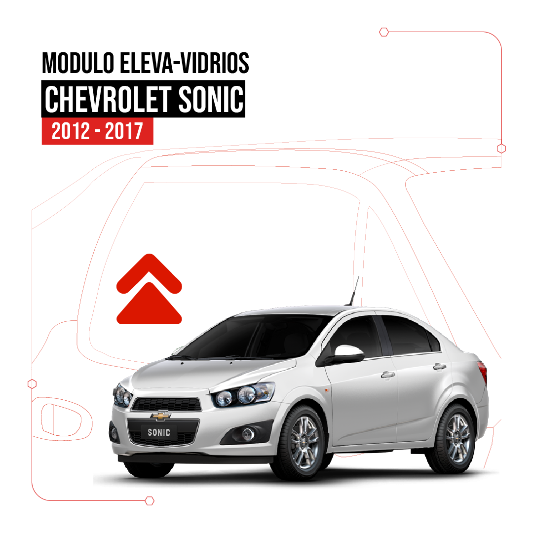 Modulo Elevavidrios Chevrolet Sonic 2012 - 2017