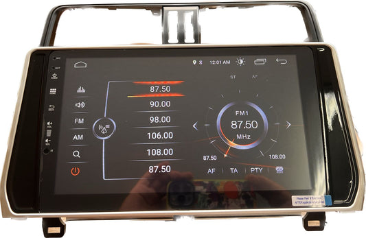 Radio android con Pantalla 10" para Toyota Prado 2017 -  2021