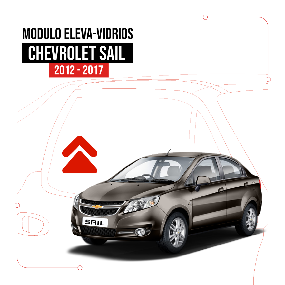 Modulo Elevavidrios Chevrolet Sail 2012 - 2017