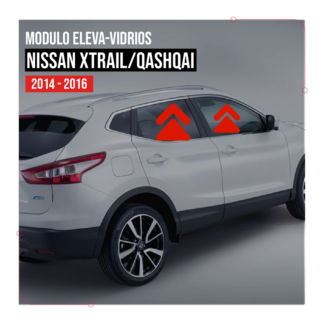 Modulo Elevavidrios Para Nissan Xtrail - Qashqai 2014 - 2016