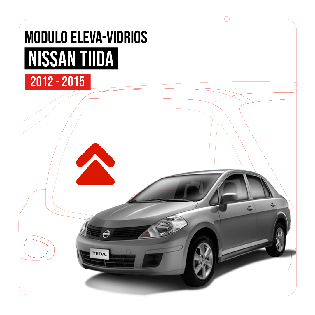 Modulo Eleva vidrios Nissan Tiida 2012 - 2015