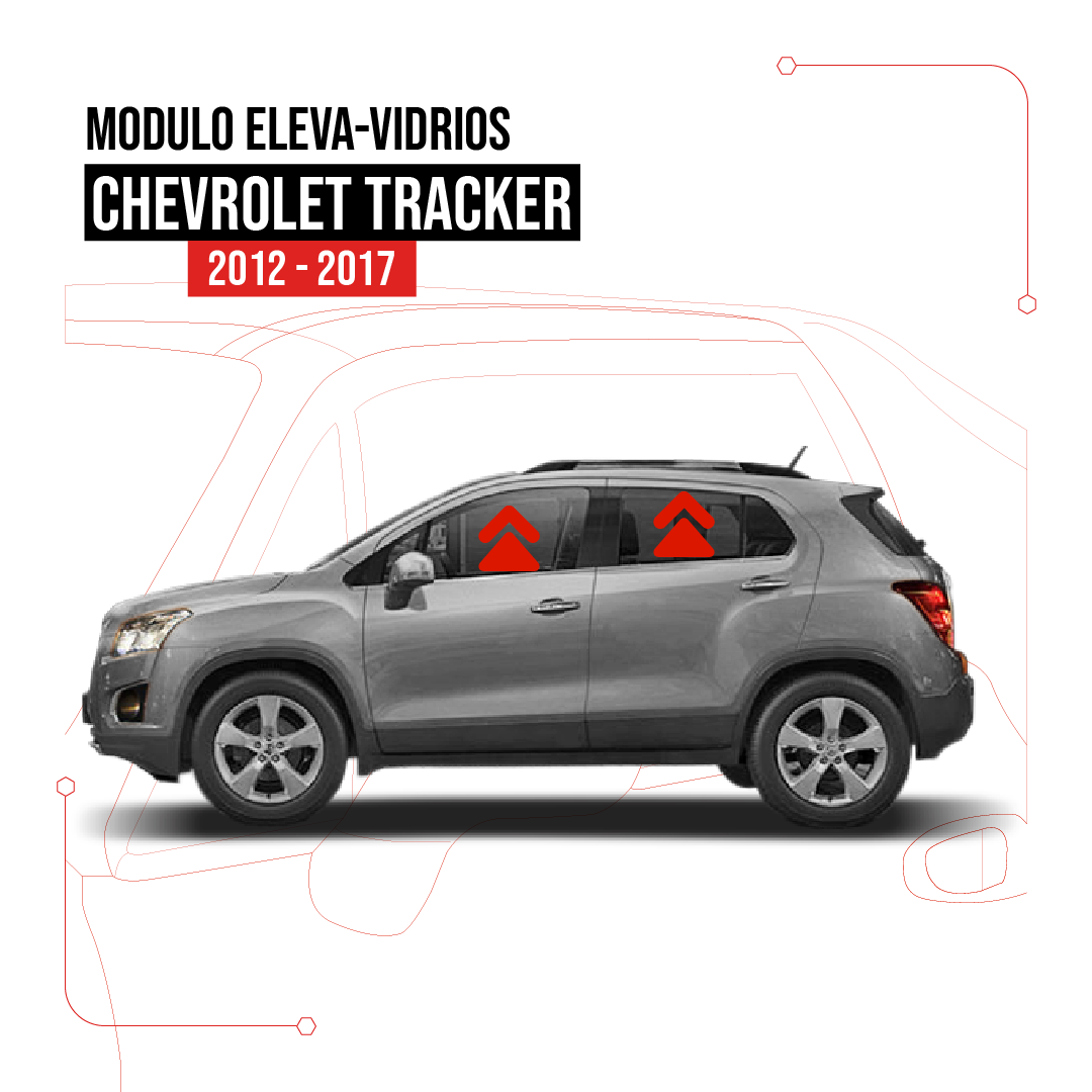 Modulo Elevavidrios Chevrolet Tracker 2012 - 2017