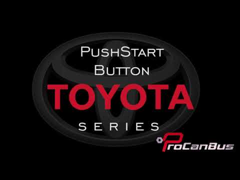 Encendido electronico con boton push start pro can bus para Toyota hilux fabricado por tus autopartes como accesorio para carro
